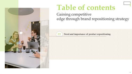 Gaining Competitive Edge Through Brand Repositioning Strategy Ppt PowerPoint Presentation Complete Deck With Slides