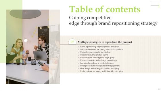 Gaining Competitive Edge Through Brand Repositioning Strategy Ppt PowerPoint Presentation Complete Deck With Slides