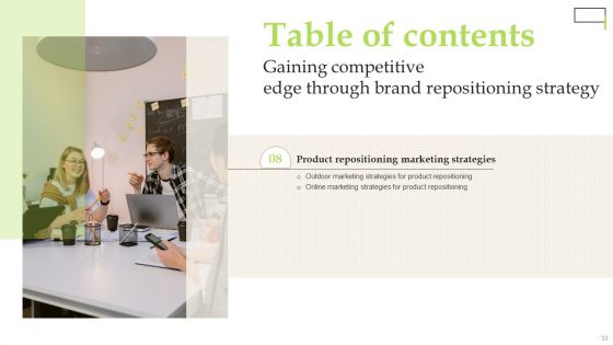 Gaining Competitive Edge Through Brand Repositioning Strategy Ppt PowerPoint Presentation Complete Deck With Slides