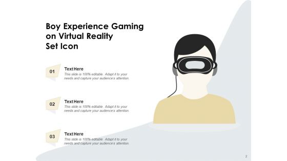 Game Controller Icon Experience Controller Icon Including Television Ppt PowerPoint Presentation Complete Deck