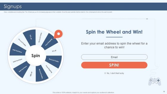 Gamification Strategy For Business Promotion Ppt PowerPoint Presentation Complete Deck With Slides