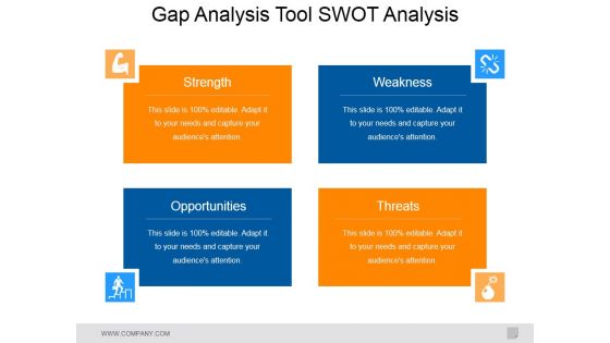 Gap Analysis Tool Swot Analysis Ppt PowerPoint Presentation Show Rules