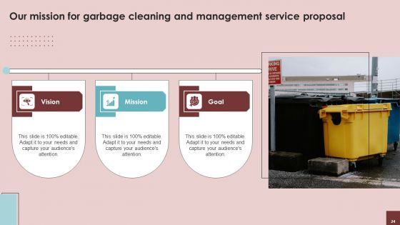 Garbage Cleaning And Management Service Proposal Ppt PowerPoint Presentation Complete Deck With Slides