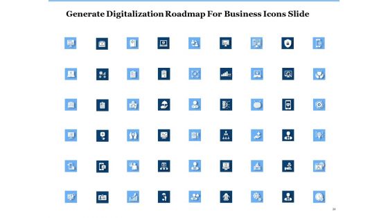 Generate Digitalization Roadmap For Business Ppt PowerPoint Presentation Complete Deck With Slides