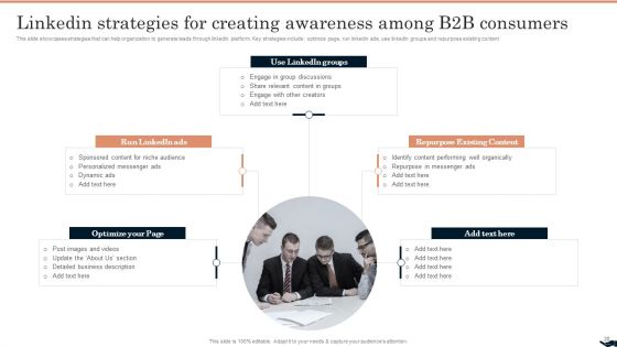 Generating Leads Through B2B Social Media Advertising Ppt PowerPoint Presentation Complete Deck With Slides