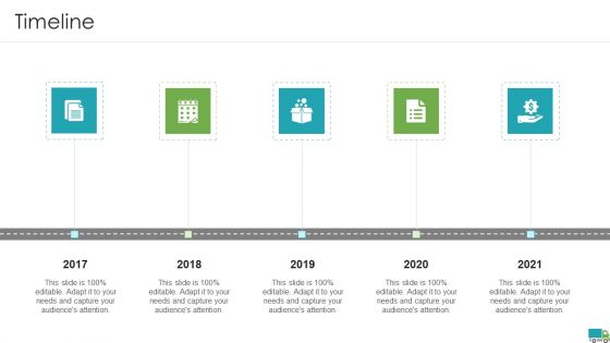 Generating Logistics Value Business Timeline Summary PDF
