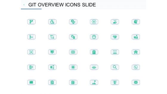 Git Overview Icons Slide Ppt Infographic Template Icon PDF Git Overview Icons Slide Ppt Infographic Template Icon PDF