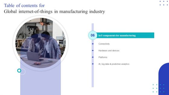 Global Internet Of Things In Manufacturing Industry Ppt PowerPoint Presentation Complete Deck With Slides