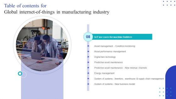 Global Internet Of Things In Manufacturing Industry Ppt PowerPoint Presentation Complete Deck With Slides