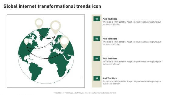 Global Internet Transformational Trends Icon Formats PDF