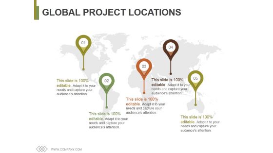 Global Project Locations Ppt PowerPoint Presentation File Good