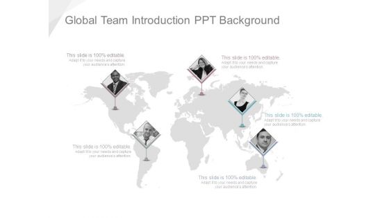 Global Team Introduction Ppt Background