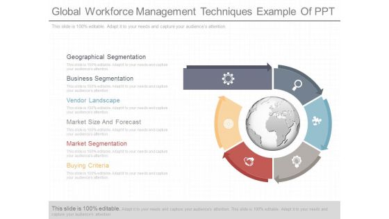 Global Workforce Management Techniques Example Of Ppt