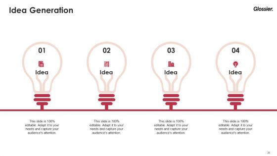 Glossier Financing Elevator Pitch Deck Ppt PowerPoint Presentation Complete Deck With Slides