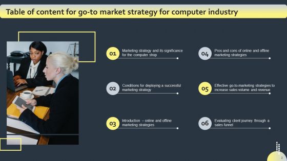 Go To Market Strategy For Computer Industry Ppt PowerPoint Presentation Complete Deck With Slides