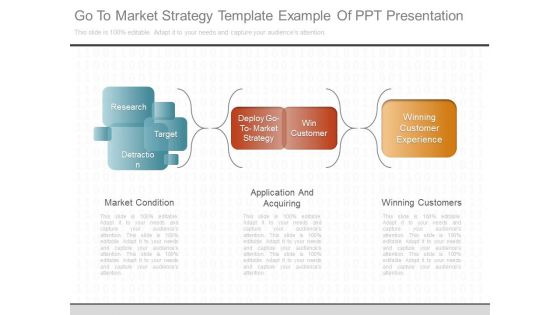 Go To Market Strategy Template Example Of Ppt Presentation
