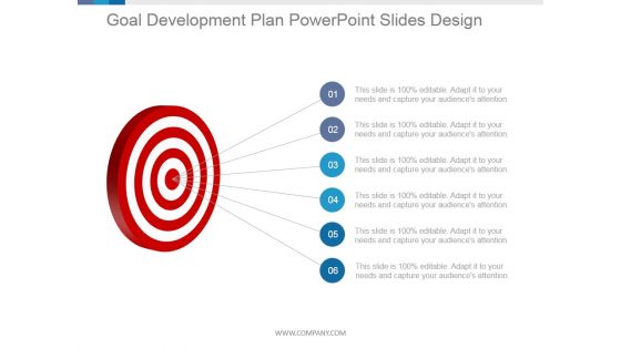 Goal Development Plan Ppt PowerPoint Presentation Summary