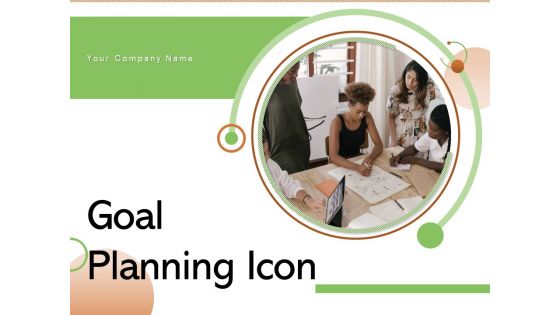 Goal Planning Icon Milestone Triangular Circle Ppt PowerPoint Presentation Complete Deck