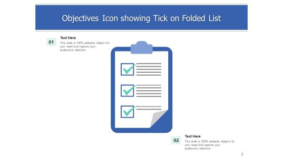 Goals Icon Objectives Arrows Ppt PowerPoint Presentation Complete Deck