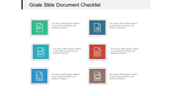 Goals Slide Document Checklist Ppt PowerPoint Presentation Infographic Template Examples PDF Goals Slide Document Checklist Ppt PowerPoint Presentation Infographic Template Examples PDF