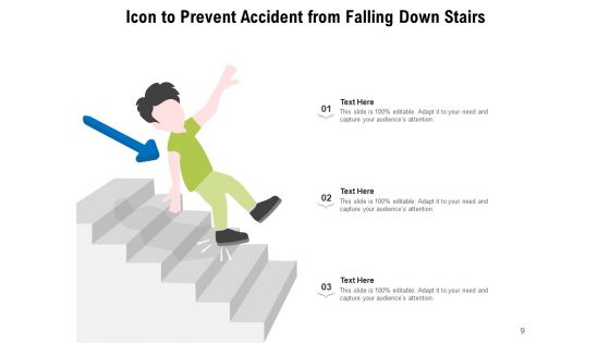 Going Down Stairs Metro Platform Guiding Audience Ppt PowerPoint Presentation Complete Deck