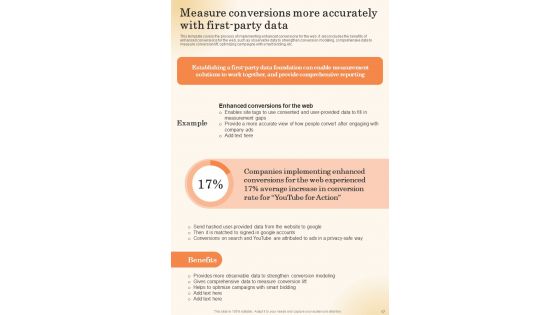 Google Online Marketing Playbook Template