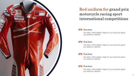 Grand Prix Motorcycle Racing Sports Ppt PowerPoint Presentation Complete With Slides
