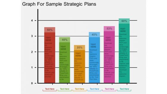 Graph For Sample Strategic Plans Powerpoint Template