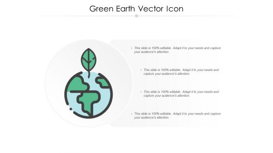 Green Earth Vector Icon Ppt PowerPoint Presentation Gallery Microsoft