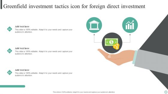 Greenfield Investment Tactics Ppt PowerPoint Presentation Complete Deck With Slides