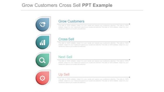 Grow Customers Cross Sell Ppt Example