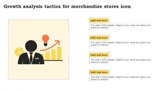 Growth Analysis Tactics For Merchandize Stores Icon Formats PDF Growth Analysis Tactics For Merchandize Stores Icon Formats PDF