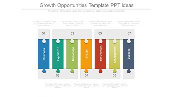 Growth Opportunities Template Ppt Ideas