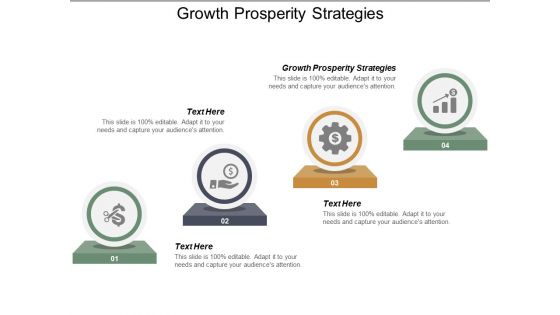Growth Prosperity Strategies Ppt PowerPoint Presentation Model Smartart Cpb
