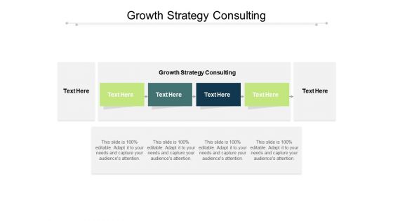 Growth Strategy Consulting Ppt PowerPoint Presentation Outline Backgrounds Cpb Pdf