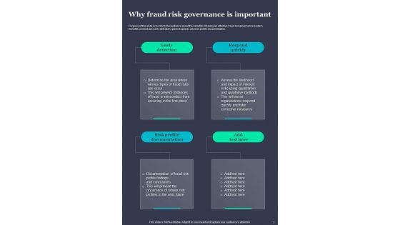 Guide For Fraud Risk Mitigation Template