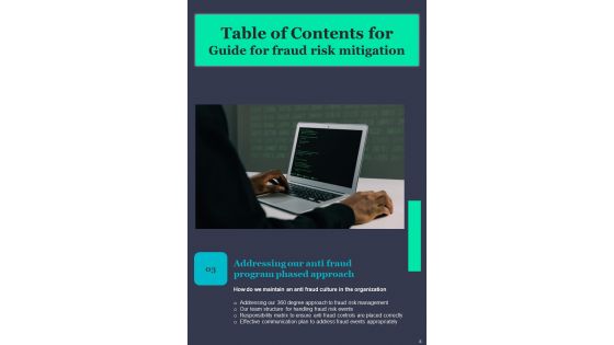 Guide For Fraud Risk Mitigation Template