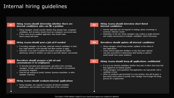 Guide For Mastering Internal Talent Management Internal Hiring Guidelines Rules PDF Guide For Mastering Internal Talent Management Internal Hiring Guidelines Rules PDF