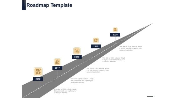 Guide Map Employee Experience Workplace Roadmap Template Designs PDF