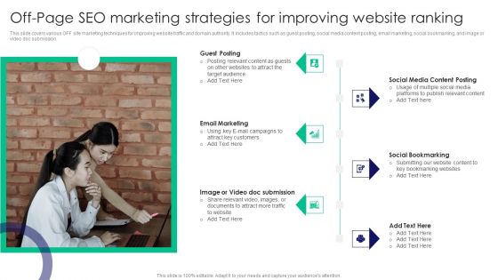 Guide To Business Customer Acquisition Off Page Seo Marketing Strategies For Improving Website Ranking Demonstration PDF