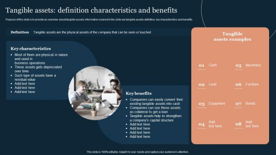 Guide To Develop And Estimate Brand Value Tangible Assets Definition Characteristics And Benefits Introduction PDF
