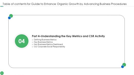 Guide To Enhance Organic Growth By Advancing Business Procedures Ppt PowerPoint Presentation Complete Deck With Slides