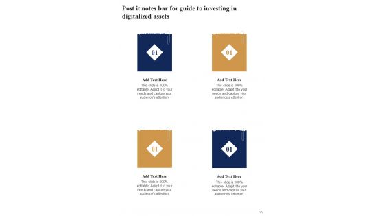 Guide To Investing In Digitalized Assets Template