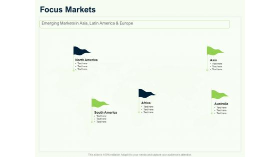 Guide To Overseas Expansion Plan For Corporate Entity Focus Markets Topics PDF
