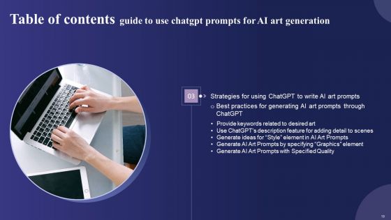 Guide To Use Chatgpt Prompts For AI Art Generation Ppt PowerPoint Presentation Complete Deck With Slides