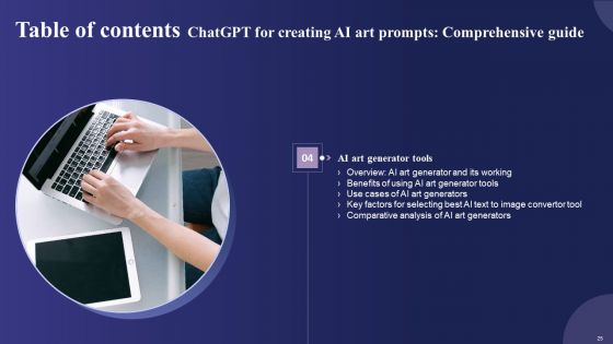 Guide To Use Chatgpt Prompts For AI Art Generation Ppt PowerPoint Presentation Complete Deck With Slides