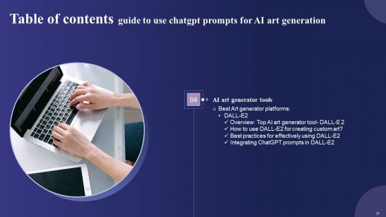Guide To Use Chatgpt Prompts For AI Art Generation Ppt PowerPoint Presentation Complete Deck With Slides