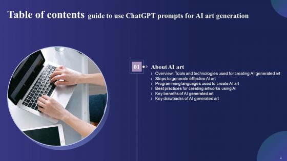 Guide To Use Chatgpt Prompts For AI Art Generation Ppt PowerPoint Presentation Complete Deck With Slides