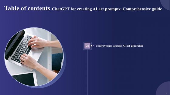 Guide To Use Chatgpt Prompts For AI Art Generation Ppt PowerPoint Presentation Complete Deck With Slides