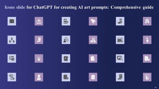 Guide To Use Chatgpt Prompts For AI Art Generation Ppt PowerPoint Presentation Complete Deck With Slides